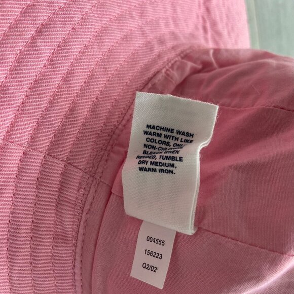 Baby Gap Cotton Wide Brim Bucket Sun Hat – Pink, Size XS/S (0–6 months) - Picture 8 of 8